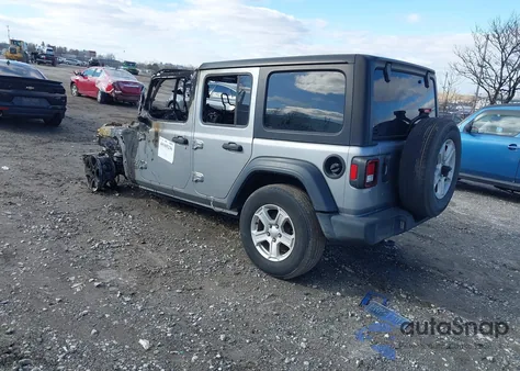 2020 Jeep Wrangler Unlimited Sport S 4X4 from USA, damaged, VIN 1C4HJXDN4LW152654